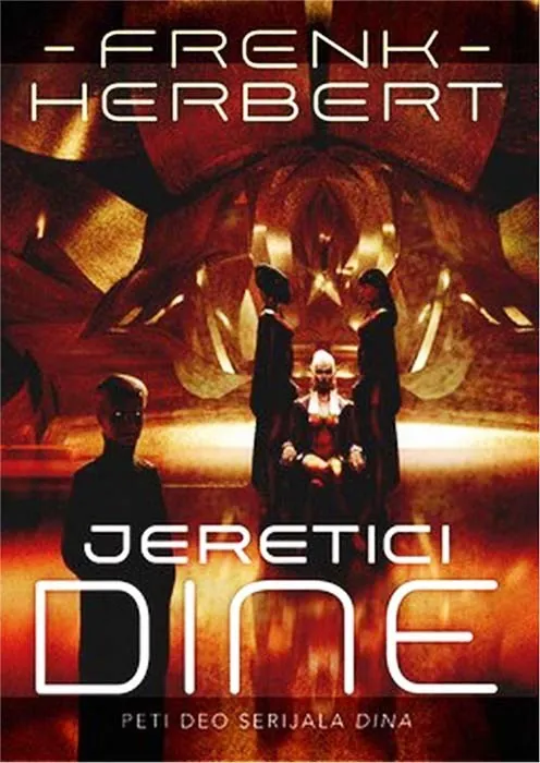 Knjiga " Dina 5 dio - Jeretici Dine", autora Frenk Herbert, izdavač Čarobna knjiga d.o.o, 2020., meki uvez