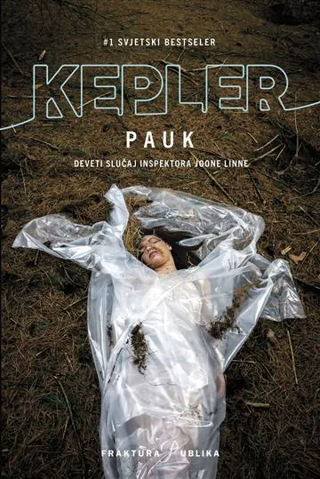 Knjiga "Pauk", autora Lars Kepler, izdavač Fraktura