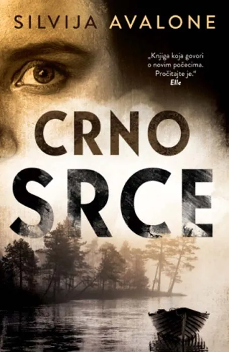 Knjiga " Crno srce", autora Silvija Avalone, izdavač Laguna, 2025., meki uvez