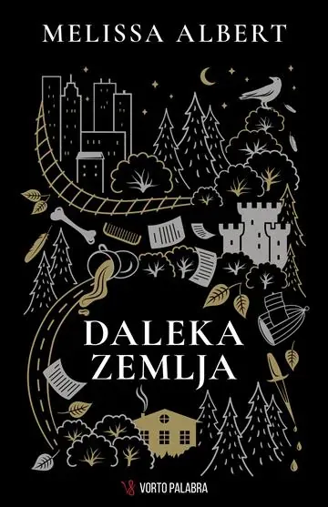 Knjiga "Daleka zemlja", autora Melissa Albert, izdavač Vorto Palabra