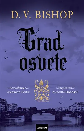 Knjiga "Grad osvete KDS", autora D. V. Bishop, izdavač Znanje
