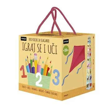 Igraj se i uči - eko kocke za slaganje