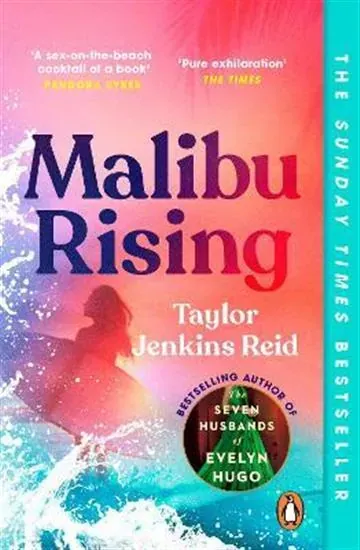 Knjiga "Malibu Rising", autora Taylor Jenkins Reid, izdavač The Book Service