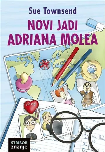 Knjiga "Novi jadi Adriana Molea 2024", autora Sue Townsend, izdavač Znanje