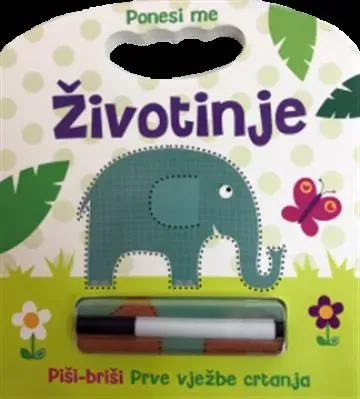 Knjiga "PIŠI-BRIŠI ŽIVOTINJE (znanje)", autora Grupa autora, izdavač Znanje