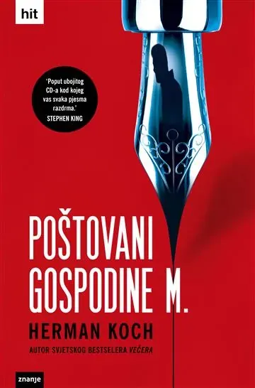 Knjiga "Poštovani gospodine M.", autora Herman Koch, izdavač Znanje