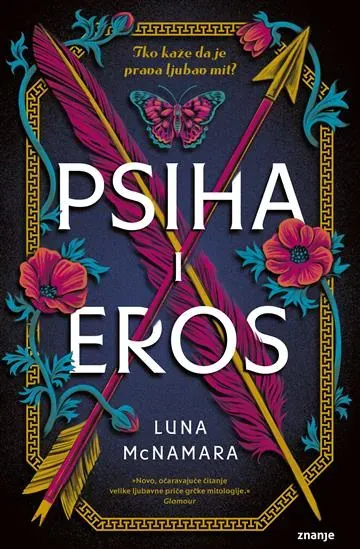 Knjiga "Psiha i Eros", autora Luna McNamara, izdavač Znanje