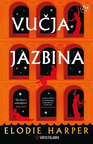 Knjiga "Vučja jazbina", autora Elodie Harper, izdavač Vorto Palabra