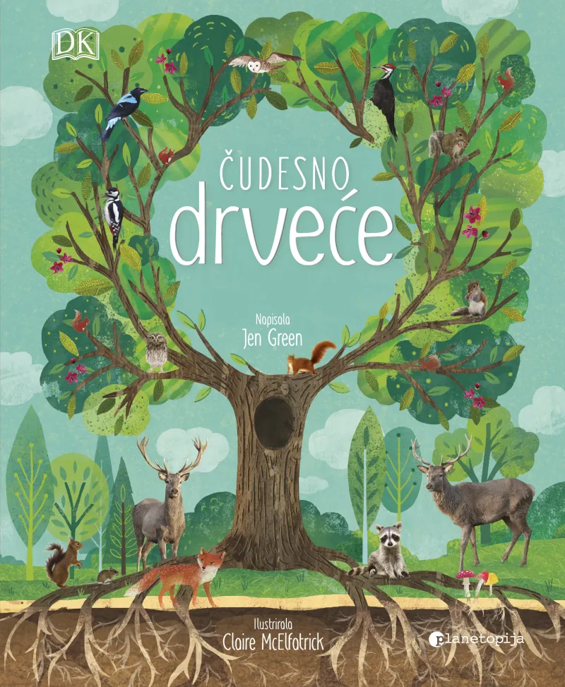 Knjiga "Čudesno drveće", autora Jen Green, Claire McElfatrick, izdavač Planetopija