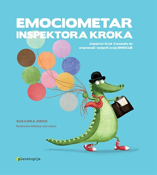 Knjiga "Emociometar inspektora Kroka", autora Susanna Isern, Monica Carretero, izdavač Planetopija