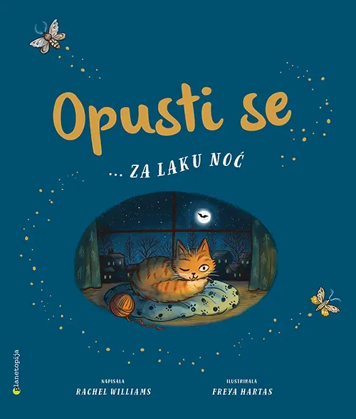 Knjiga "Opusti se... za laku noć", autora Rachel Williams, Freya Hartas, izdavač Planetopija