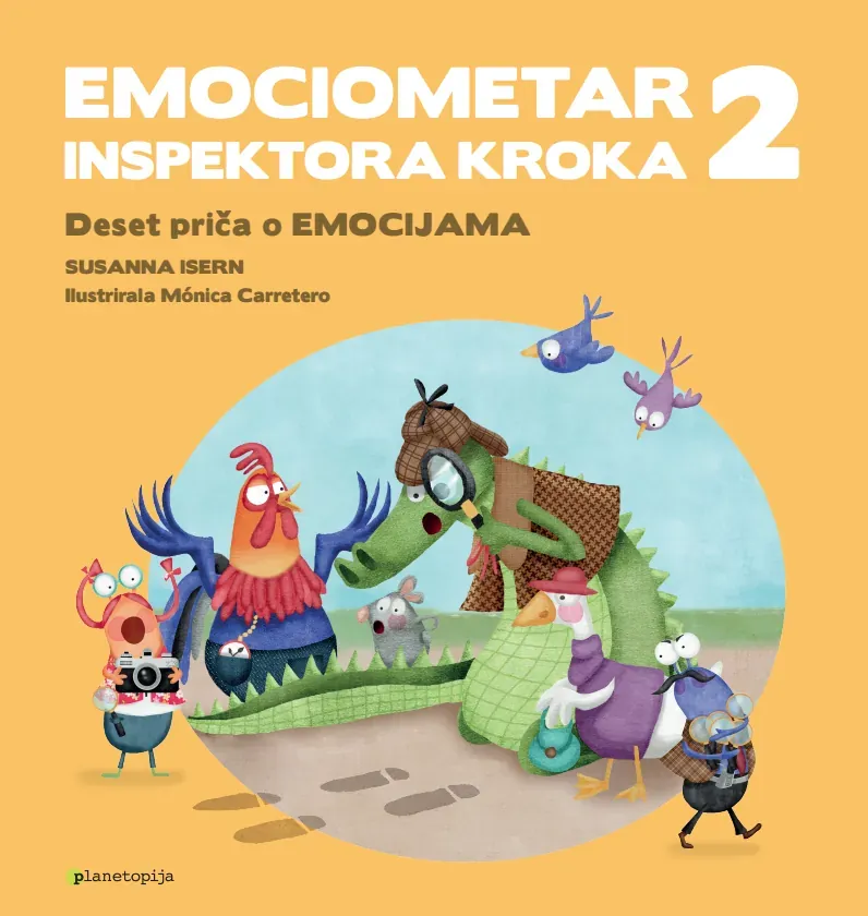 Knjiga "Emociometar inspektora Kroka 2", autora Susanna Isern, Mónica Carretero, izdavač Planetopija