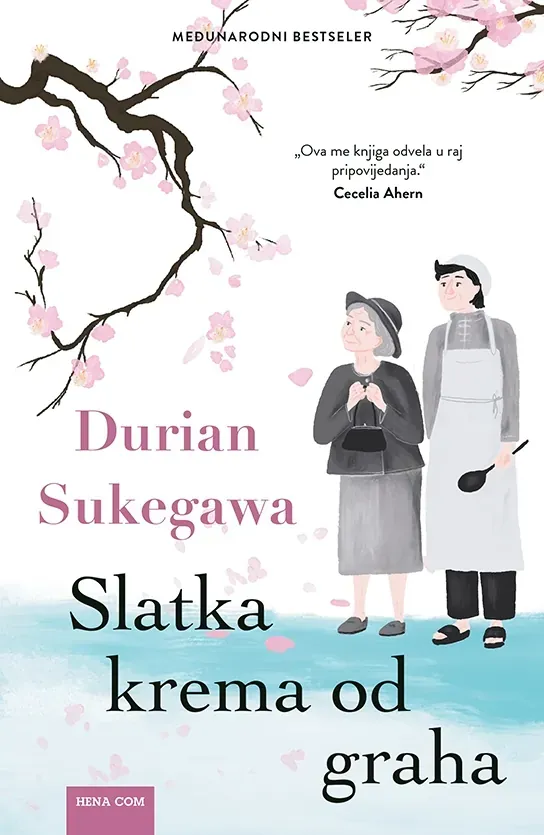 Knjiga "Slatka krema od graha", autora Durian Sukegawa, izdavač HENA COM