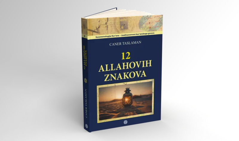 Knjiga "12 Allahovih znakova", autora Caner Taslaman, izdavač Dobra knjiga, 2024.