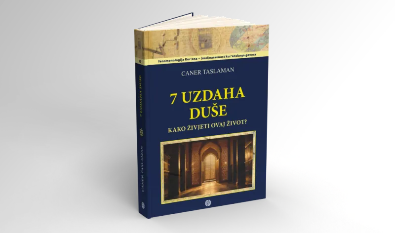 Knjiga "7 uzdaha duše", autora Caner Taslaman, izdavač Dobra knjiga, 2024.