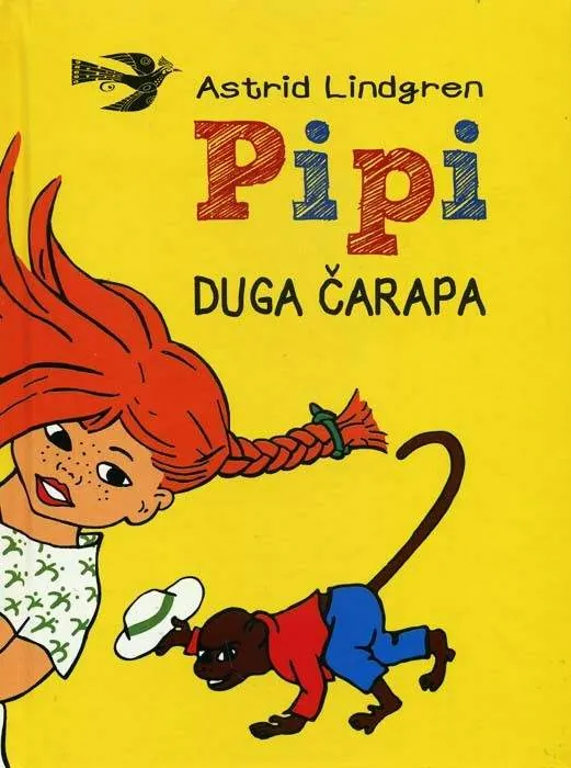 Knjiga "Pipi duga čarapa", autora Astrid Lindgren, izdavač Nova dječija knjiga, 2015., tvrdi uvez