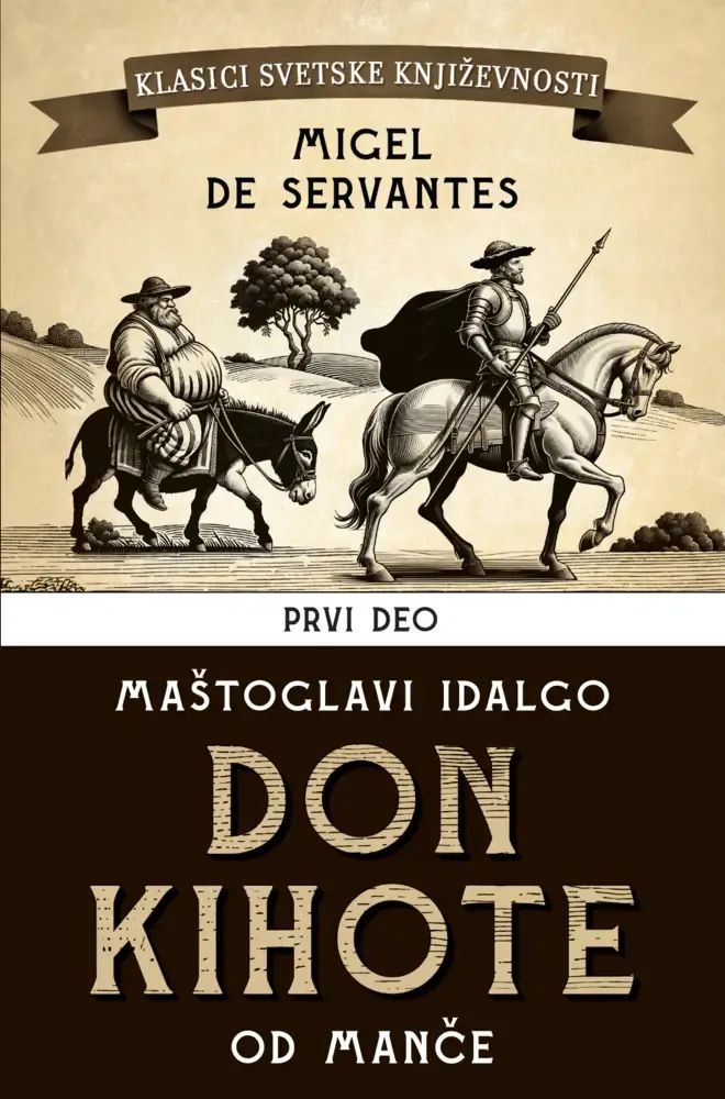 Knjiga "Don Kihote I", autora Migel de Servantes Saavedra, izdavač Laguna, 2024.