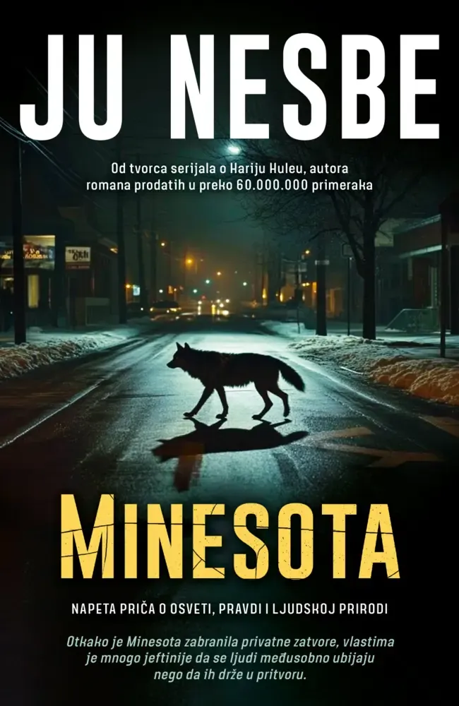 Knjiga "Minesota", autora Jo Nesbø, izdavač Laguna, 2025.