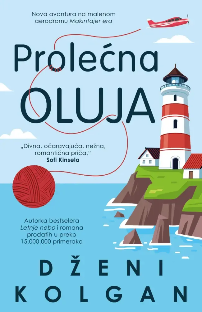 Knjiga "Prolećna oluja", autora Dženi Kolgan, izdavač Laguna, 2025.