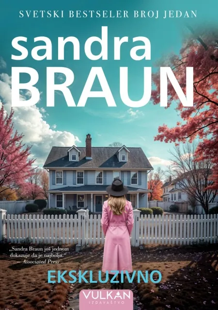 Knjiga " Ekskluzivno", autora Sandra Braun, izdavač Vulkan, 2025.