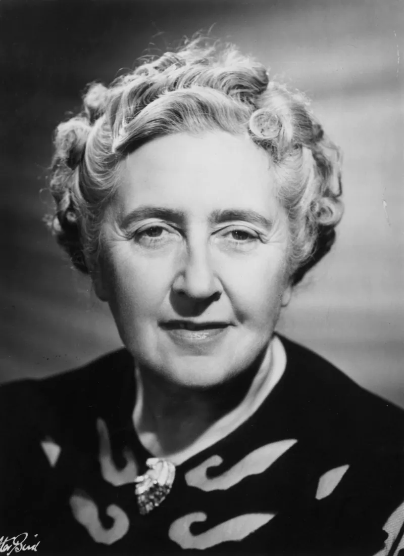 Portret autora Agathe Christie