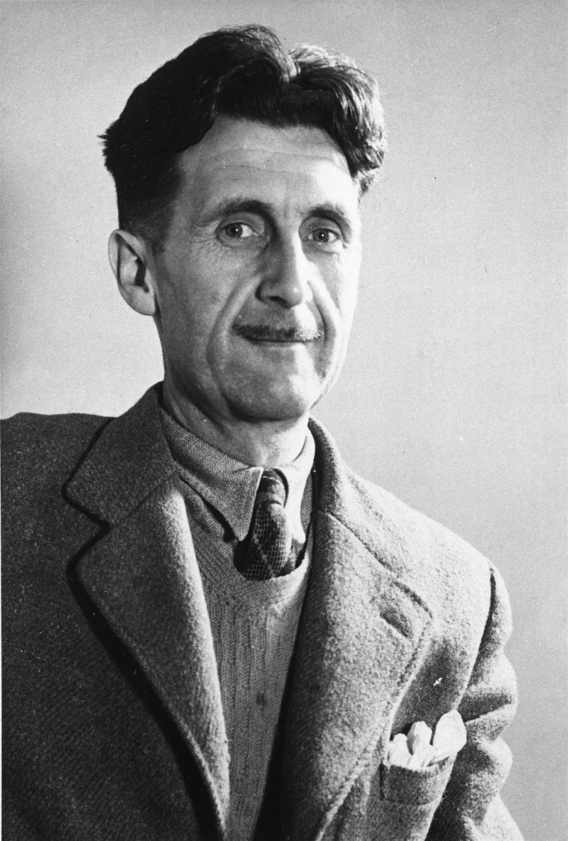 Portret autora George Orwell