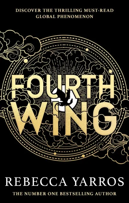 Knjiga "Fourth Wing", autora Rebecca Yarros, izdavač Hachette UK, 2024., meki uvez