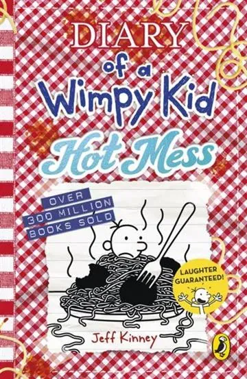 Knjiga "Diary of a Wimpy Kid: Hot Mess", autora Jeff Kinney, izdavač The Book Service, 2025., meki uvez