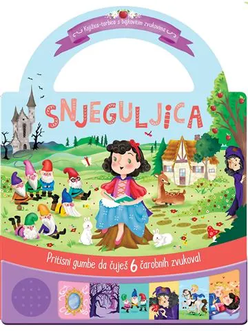 Knjiga "Snjeguljica - slikovnica sa zvukovima", autora Grupa autora, izdavač Znanje, 2020.