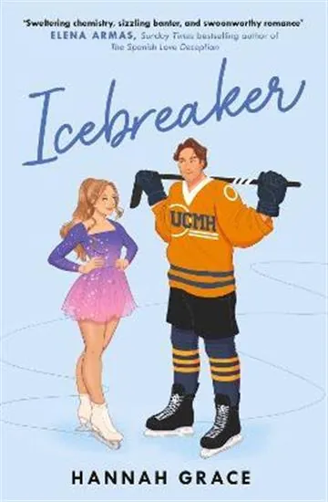 Knjiga "Icebreaker", autora Hannah Grace, izdavač Simon & Schuster UK, 2023.