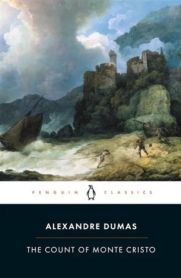 Knjiga "The Count of Monte Cristo", autora Alexandre Dumas, izdavač Penguin Books, 2003.