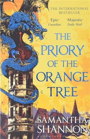 Knjiga "The Priory of the Orange Tree", autora Samantha Shannon, izdavač Bloomsbury, 2020.