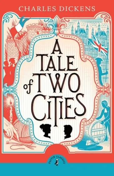 Knjiga "A Tale of Two Cities", autora Charles Dickens, izdavač Penguin Books, 2025.
