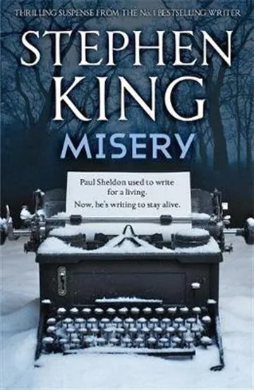 Knjiga "Misery", autora Stephen King, izdavač Hodder & Stoughton