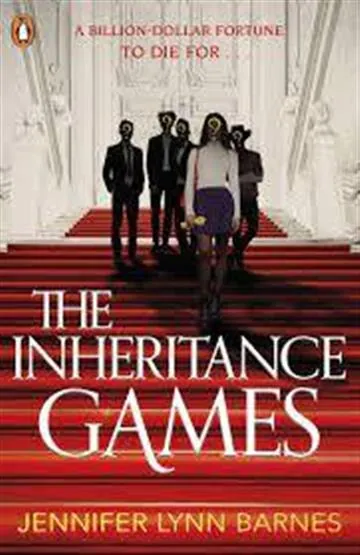Knjiga "The Inheritance Games", autora Jennifer Lynn Barnes, izdavač Penguin Books, 2020., meki uvez