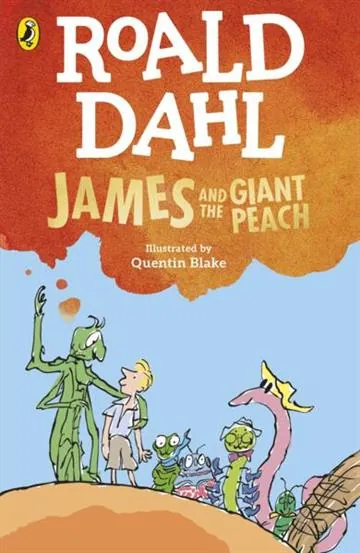 Knjiga "James and the Giant Peach", autora Roald Dahl, izdavač Penguin Books, 2022.