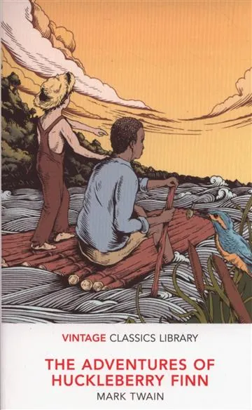Knjiga "The Adventures of Huckleberry Finn", autora Mark Twain, izdavač Vintage, 2017.