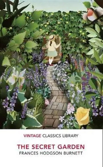 Knjiga "The Secret Garden", autora Frances Hodgson Burnett, izdavač Vintage, 2020., meki uvez
