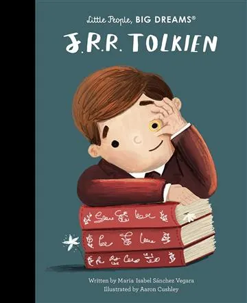 Knjiga "J.R.R. Tolkien", autora Ma Isabel Sánchez Vegara, izdavač Frances Lincoln Children's Books, 2022.