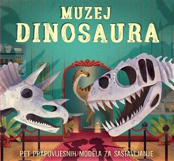 Knjiga "Muzej dinosaura", autora Jenny Jacoby, izdavač Znanje, 2019.