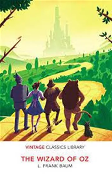 Knjiga "The Wizard of Oz", autora L. Frank Baum, izdavač Vintage, 2017., meki uvez