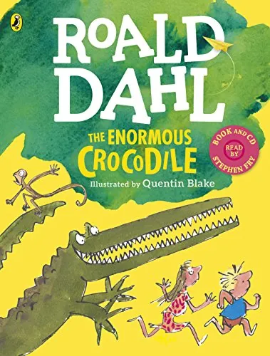 Knjiga "The Enormous Crocodile", autora Roald Dahl, izdavač Penguin Books, 2018.