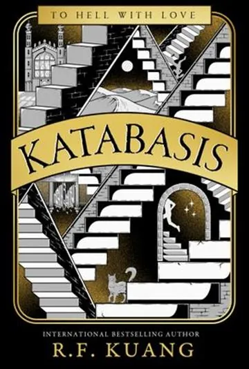 Knjiga "Katabasis", autora R. F. Kuang, izdavač HarperCollins Publishers, 2025., meki uvez