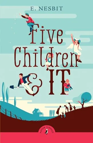 Knjiga "Five Children and It", autora E. Nesbit, izdavač Penguin Books, 2024., meki uvez