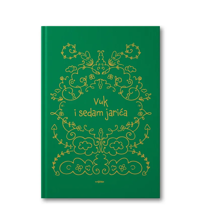 Knjiga "Vuk i sedam jarića", autora Braća Grimm, izdavač Vrijeme Zenica