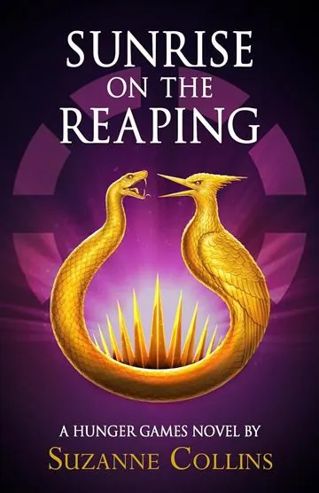 Knjiga "Sunrise on the Reaping", autora Suzanne Collins, izdavač Harpercollins Publishers, 2025., tvrdi uvez