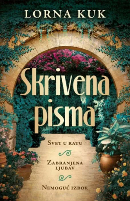 Knjiga " Skrivena pisma", autora Lorna Kuk, izdavač Laguna, 2023.