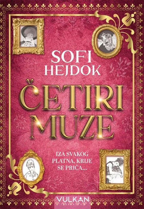 Knjiga "Četiri muze", autora Sofi Hejdok, izdavač Vulkan