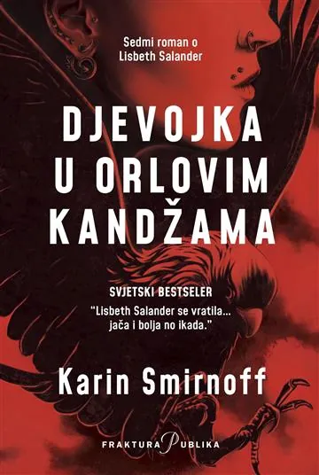 Knjiga "Djevojka u orlovim kandžama", autora Karin Smirnoff, izdavač Fraktura