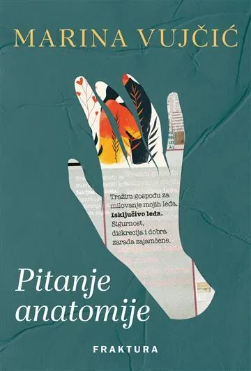 Knjiga "Pitanje anatomije", autora Marina Vujčić, izdavač Fraktura